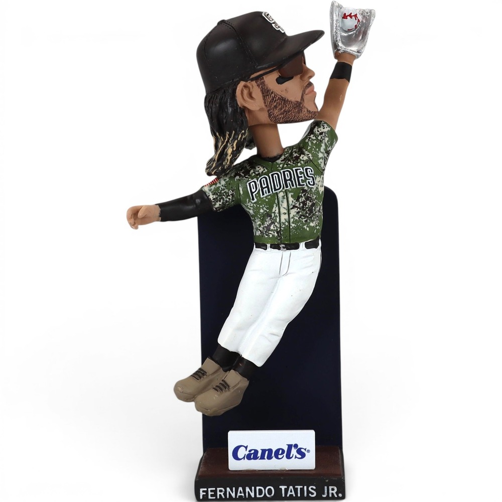 Fernando Tatis Jr Bobblehead 2024 San Diego Padres Camo Jersey SGA MLB New Open